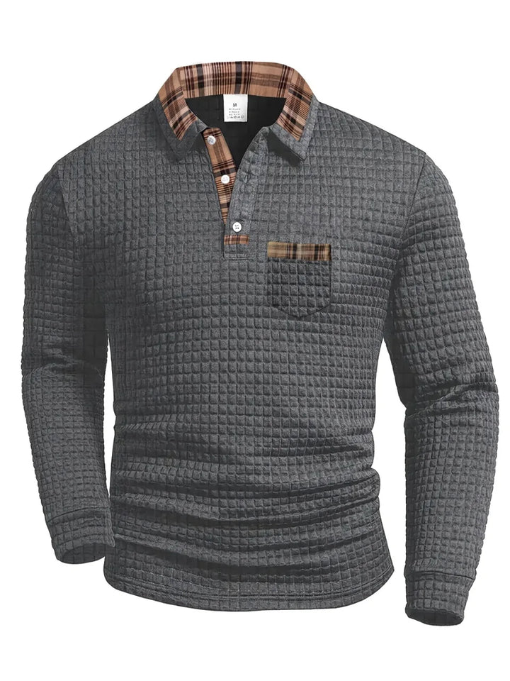 Elven™ | Polo à motif à carreaux