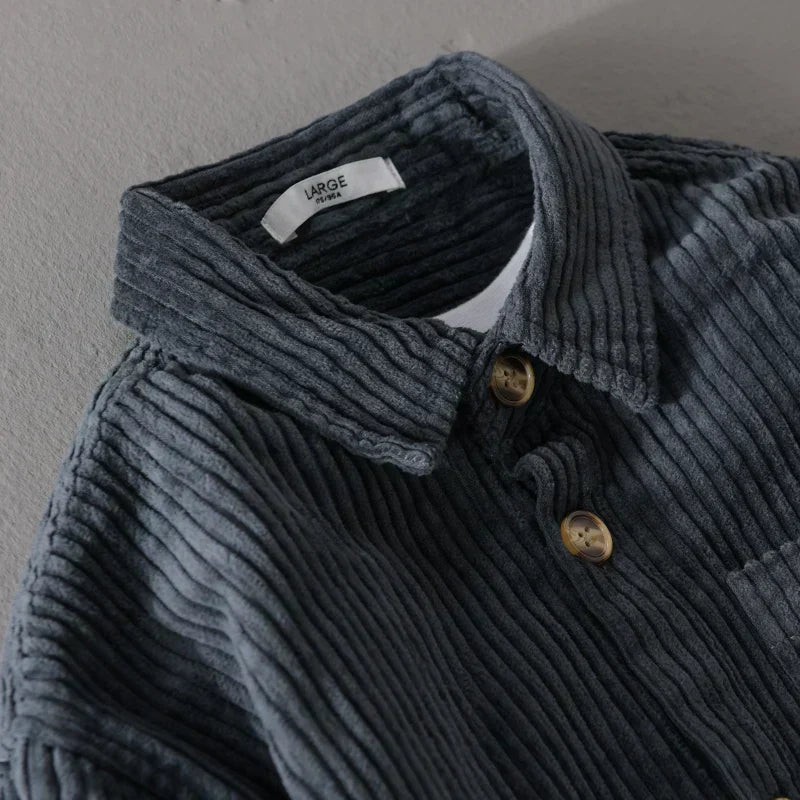 ELVEN PARIS | CHEMISE EN VELOURS CÔTELÉ