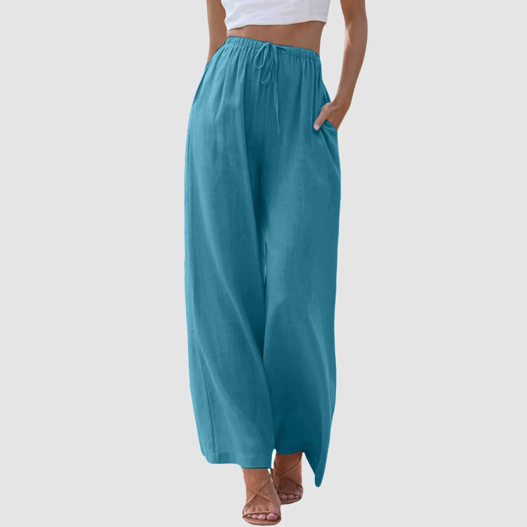 Elven™ | Pantalon taille haute à jambes larges