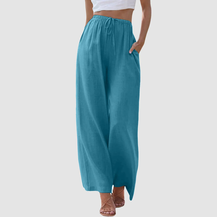 Elven™ | Pantalon confort à jambe large et taille haute