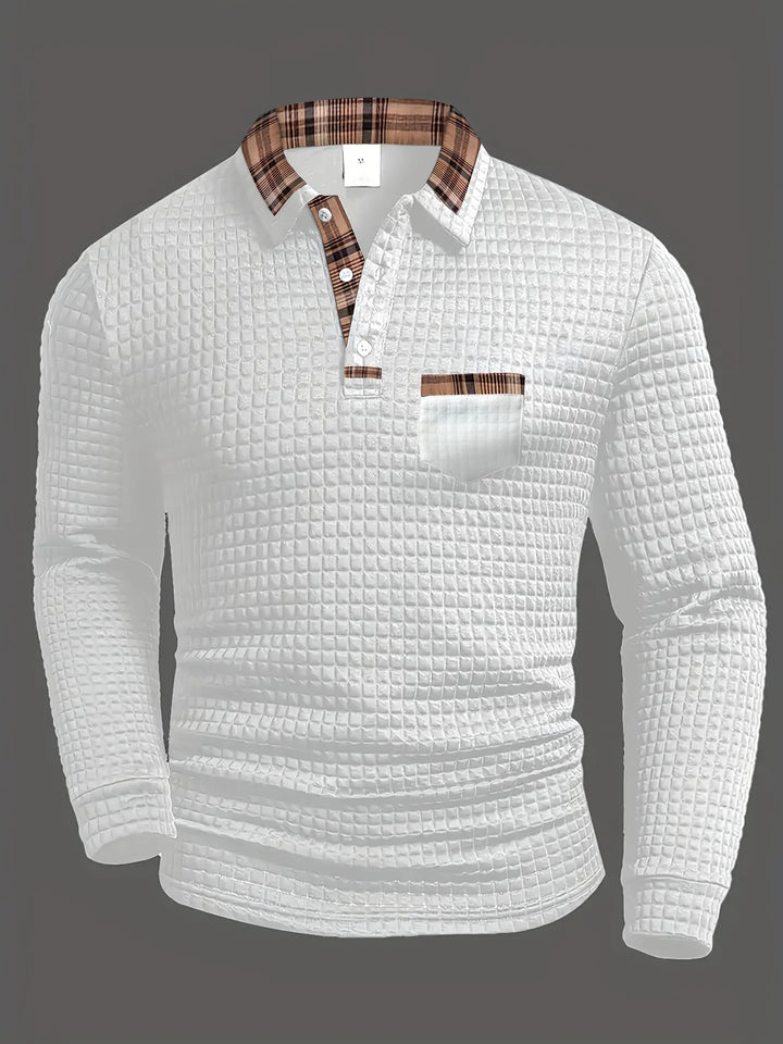 Elven™ | Polo à motif à carreaux