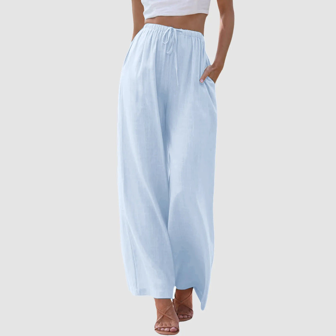 Elven™ | Pantalon taille haute à jambes larges