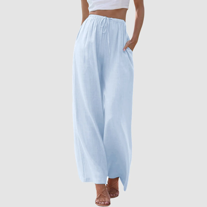 Elven™ | Pantalon confort à jambe large et taille haute