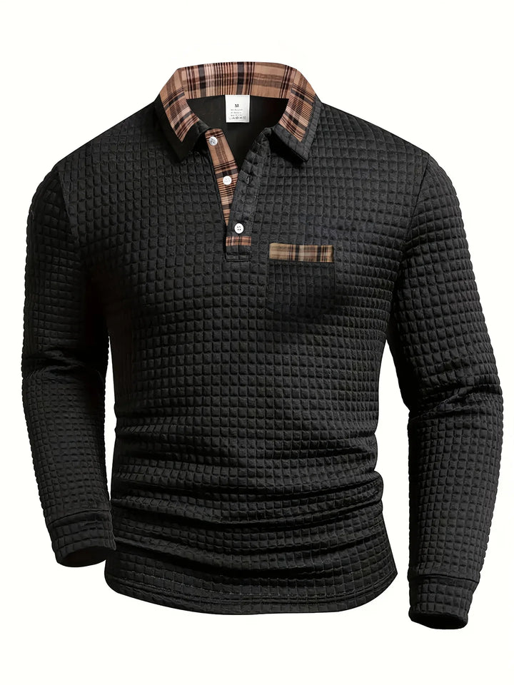 Elven™ | Polo à motif à carreaux