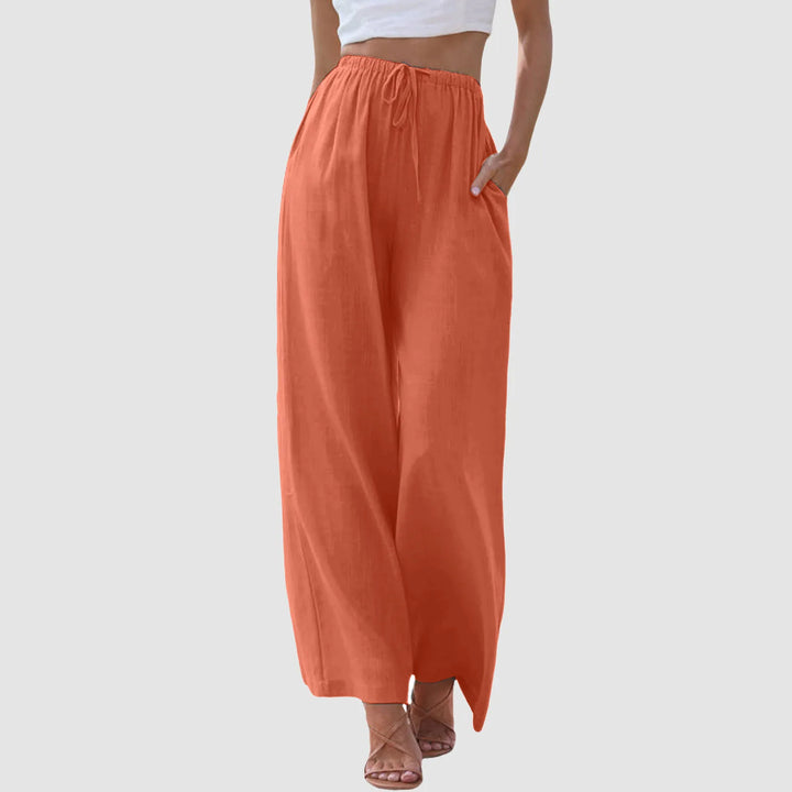 Elven™ | Pantalon confort à jambe large et taille haute