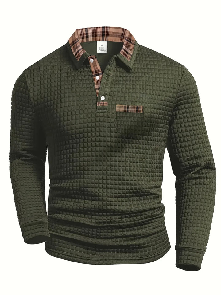 Elven™ | Polo à motif à carreaux
