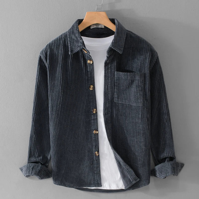 ELVEN PARIS | CHEMISE EN VELOURS CÔTELÉ