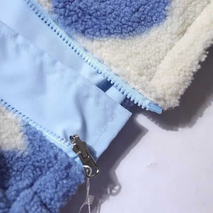 Daphné™ | Veste réversible à cœurs