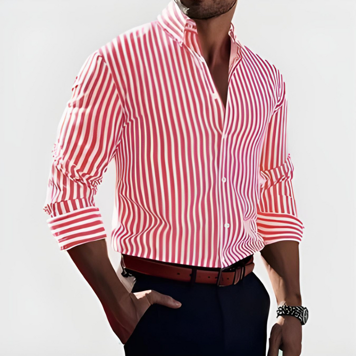 ELVEN PARIS | CHEMISE À RAYURES DÉCIDÉES