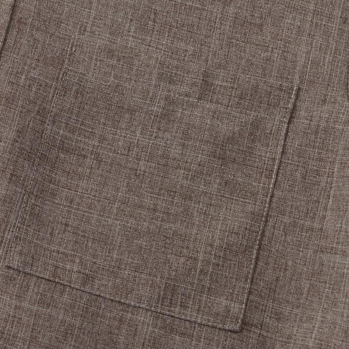 Elven™ | Chemise en coton unie avec boutons