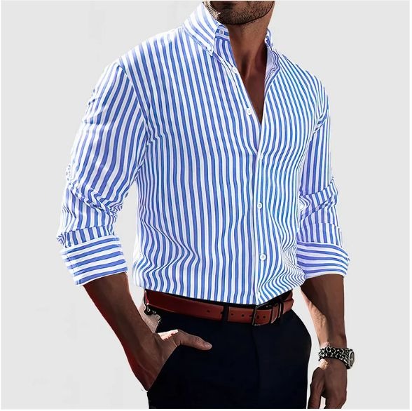 ELVEN PARIS | CHEMISE À RAYURES DÉCIDÉES