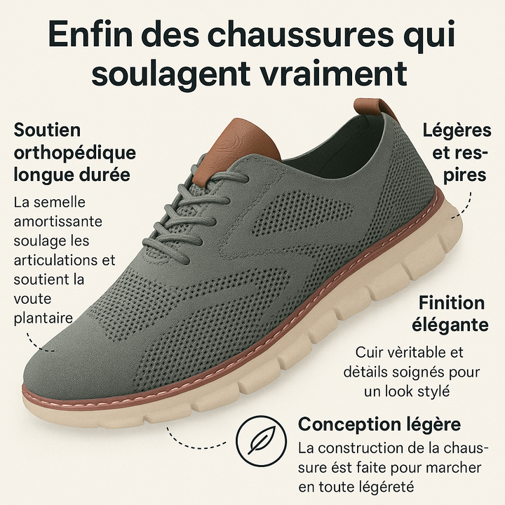 Lucien – Baskets orthopédiques homme