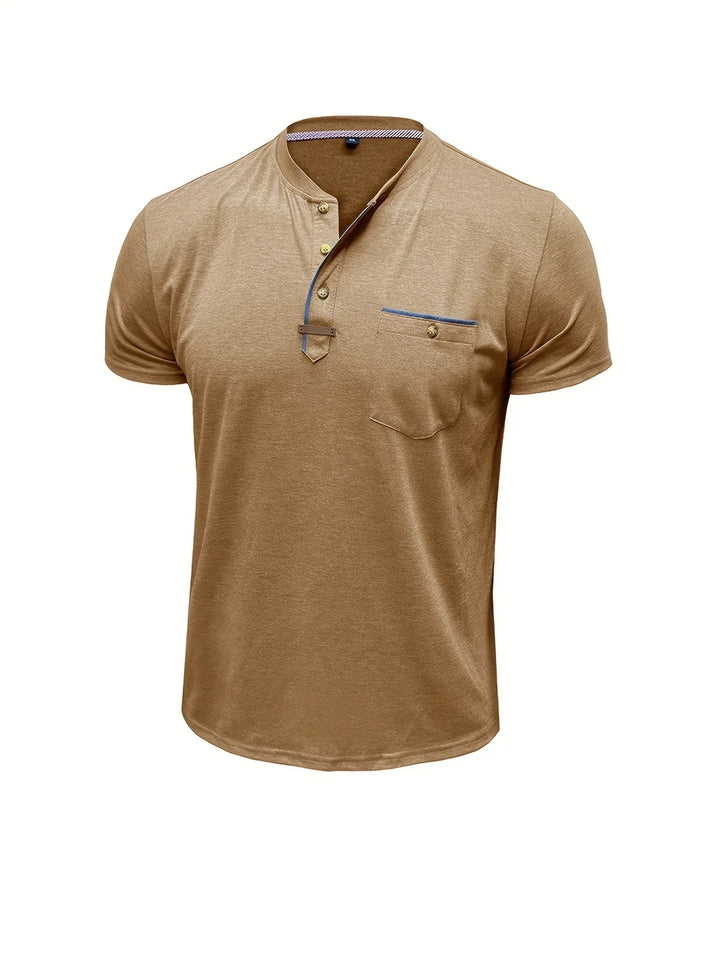 Elven™ | T-shirt col rond élégant avec poche