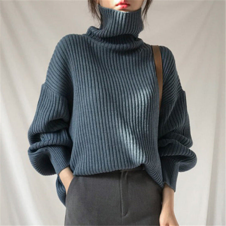 Elven™ | Luxe Pull à col roulé et à manches ballon