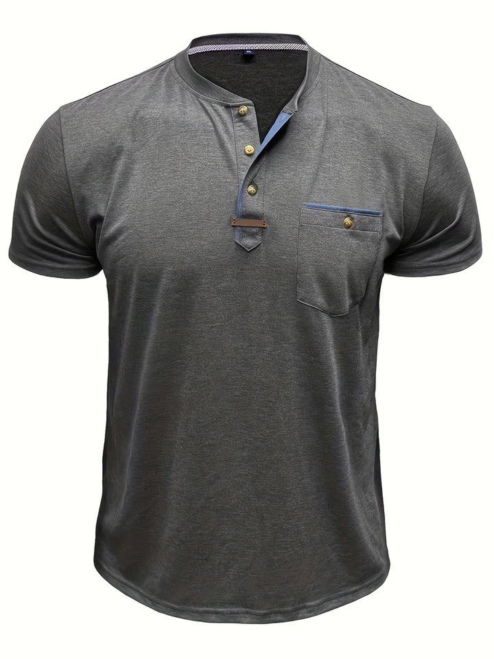 Elven™ | T-shirt col rond élégant avec poche