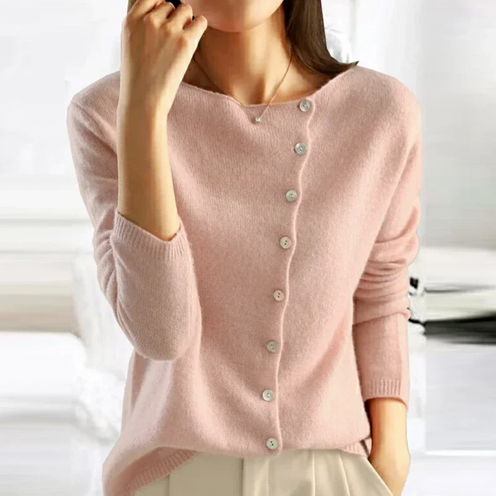 Elven™ | Cardigan classique en maille boutonnée