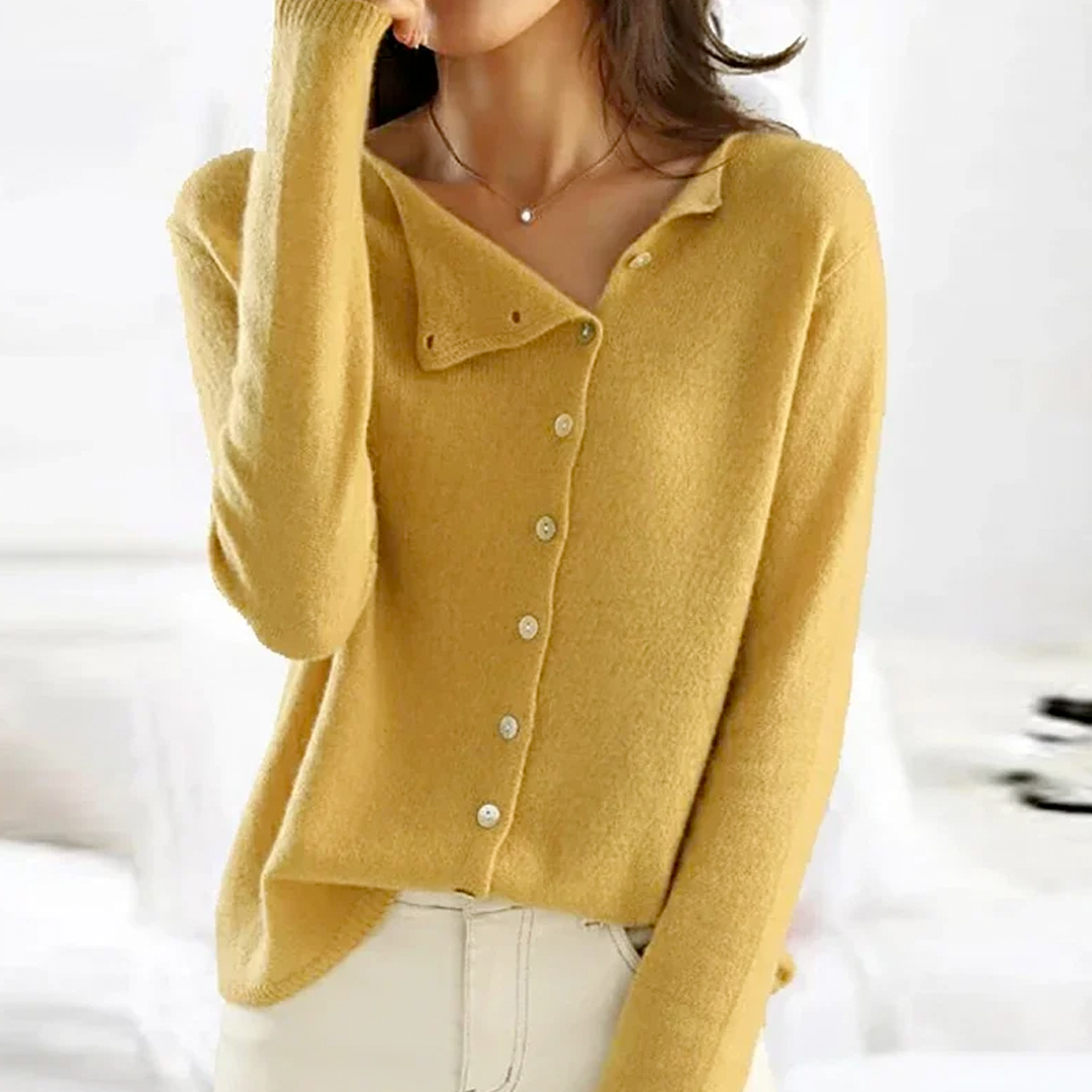 Elven™ | Cardigan classique en maille boutonnée