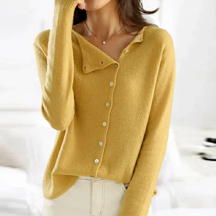 Elven™ | Cardigan classique en maille boutonnée
