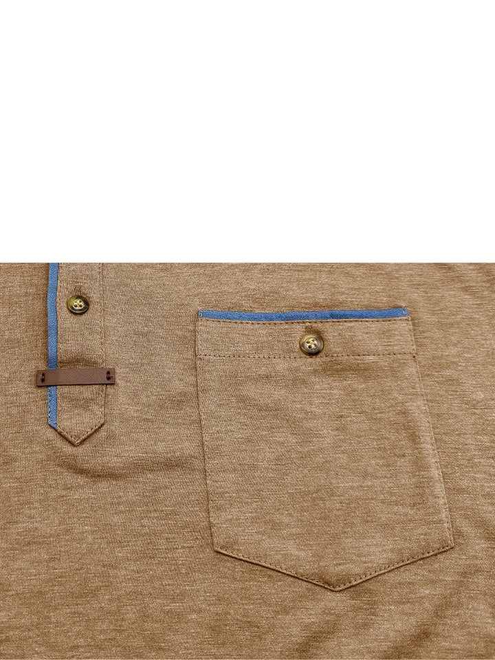 Elven™ | T-shirt col rond élégant avec poche