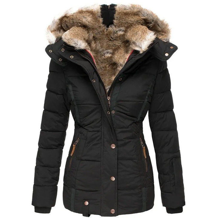 Elven™ | Manteau d'hiver chaud avec doublure en fourrure