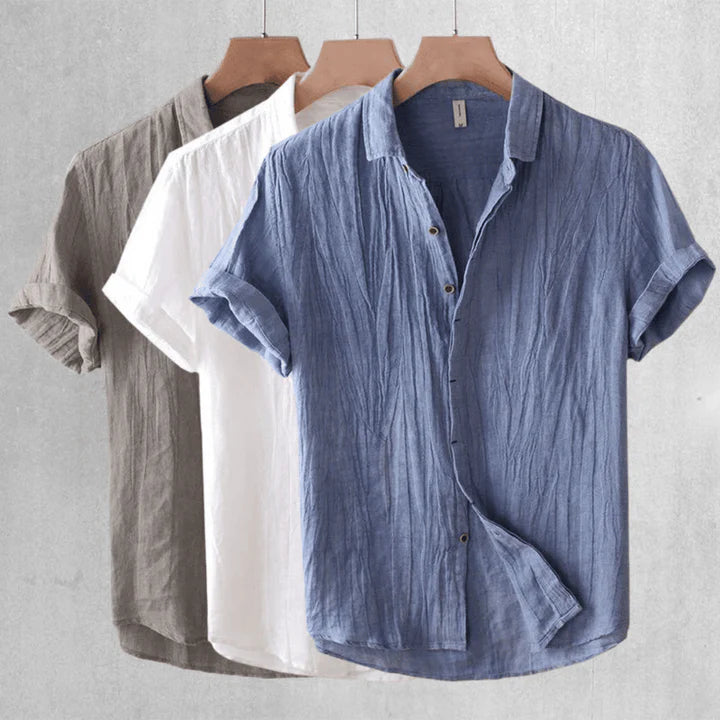 Elven™ | Chemise élégante à manches courtes avec boutons