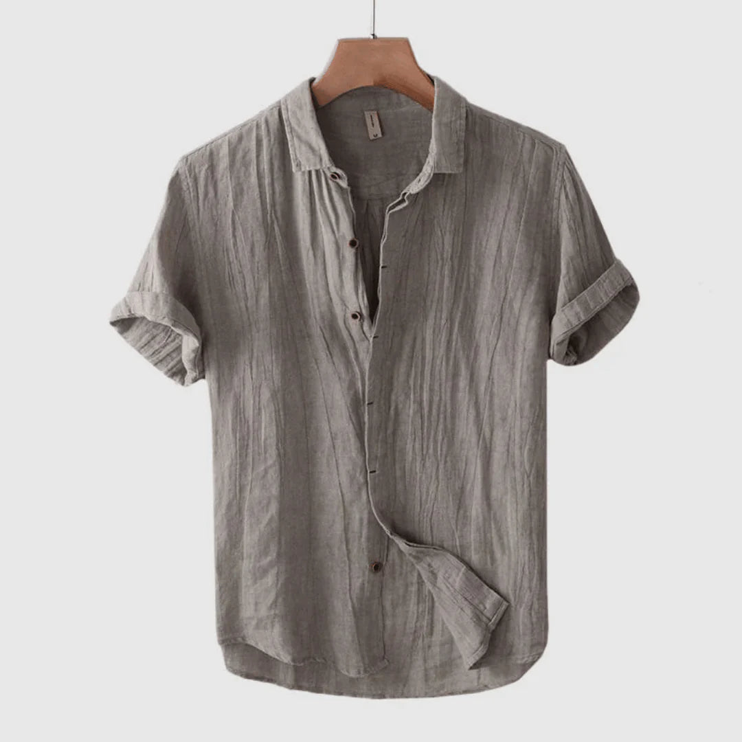 Elven™ | Chemise élégante à manches courtes avec boutons